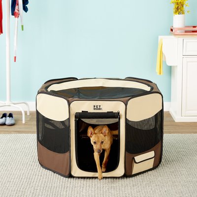 Pet Gear Travel Lite Soft-Sided Dog & Cat Pen with Removable Top, Sahara, slide 1 of 1