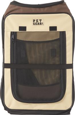 Show full view: Pet Gear Travel Lite Soft-Sided Dog & Cat Pen with Removable Top, Sahara, Large slide 5 of 6