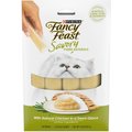 Fancy Feast Savory Puree Naturals Chicken Flavored in a Demi-Glace Squeezable Adult Cat Treats, 0.35-oz tube, case of 4