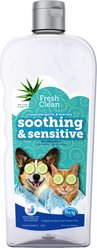 PetAg Fresh 'n Clean Soothing & Sensitive Hypoallergenic Cat Dog & Small-pet Shampoo, 18-oz bottle