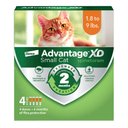 Advantage XD Small Cat Treatment, 4 count