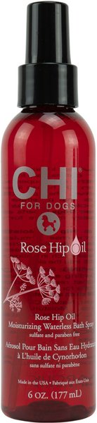 CHI Rose Hip Oil Moisturizing Dog Bath Spray, 6-oz bottle slide 1 of 2