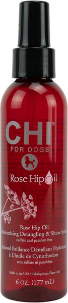 CHI Rose Hip Oil Moisturizing Detangling & Shine Dog Spray, 6-oz bottle slide 1 of 2