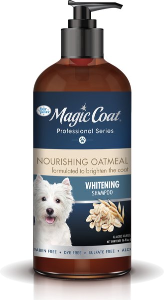 Four Paws Magic Coat Professional Series Nourishing Oatmeal Whitening Dog Shampoo, 16-oz bag slide 1 of 10