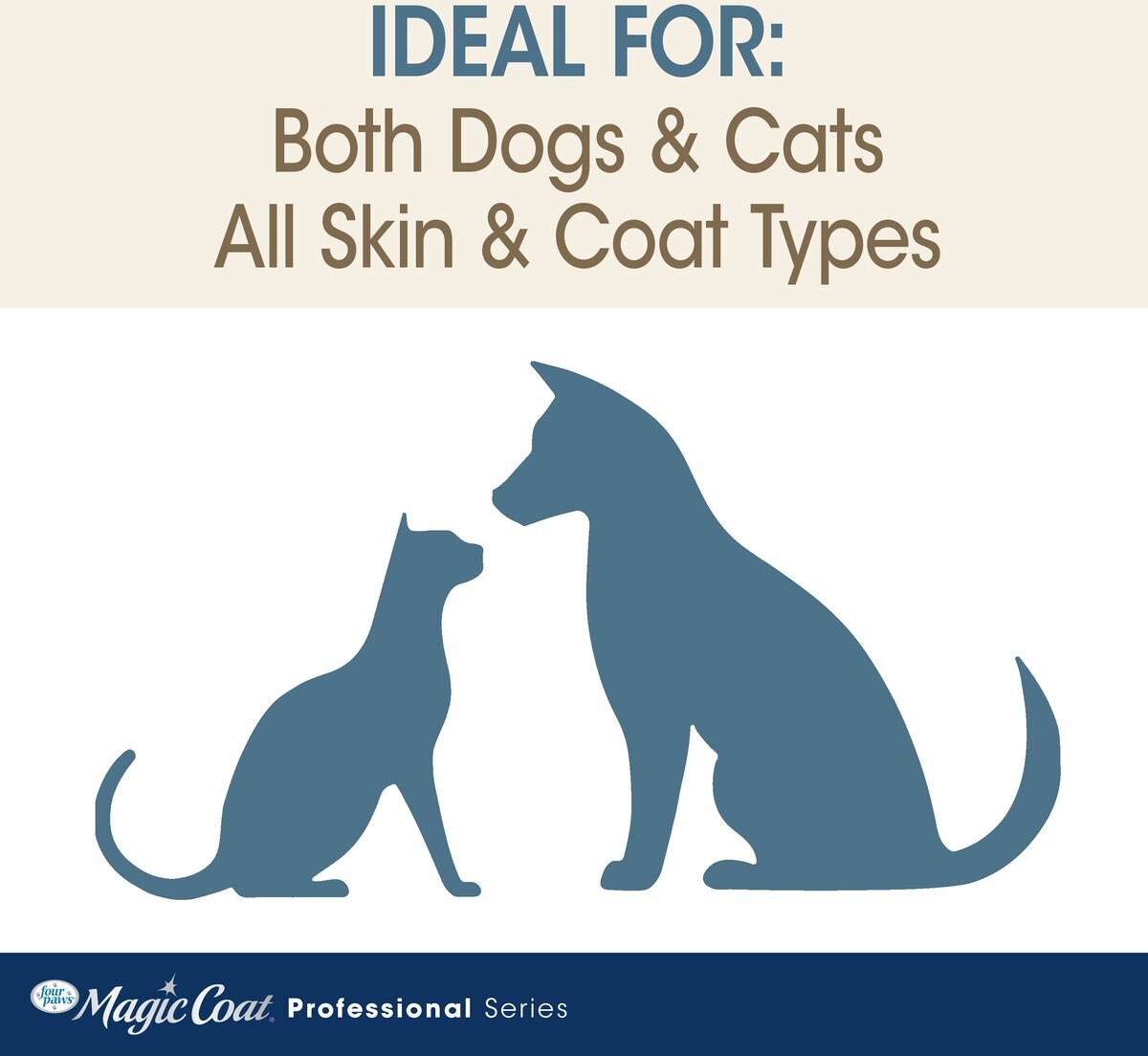 Four Paws Magic Coat Professional Series Bright White Dog & Cat Shampoo, 16-oz bottle slide 4 of 9