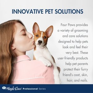 Four Paws Magic Coat Professional Series Nourishing Oatmeal De-Shedding Dog Shampoo, 16-oz bag