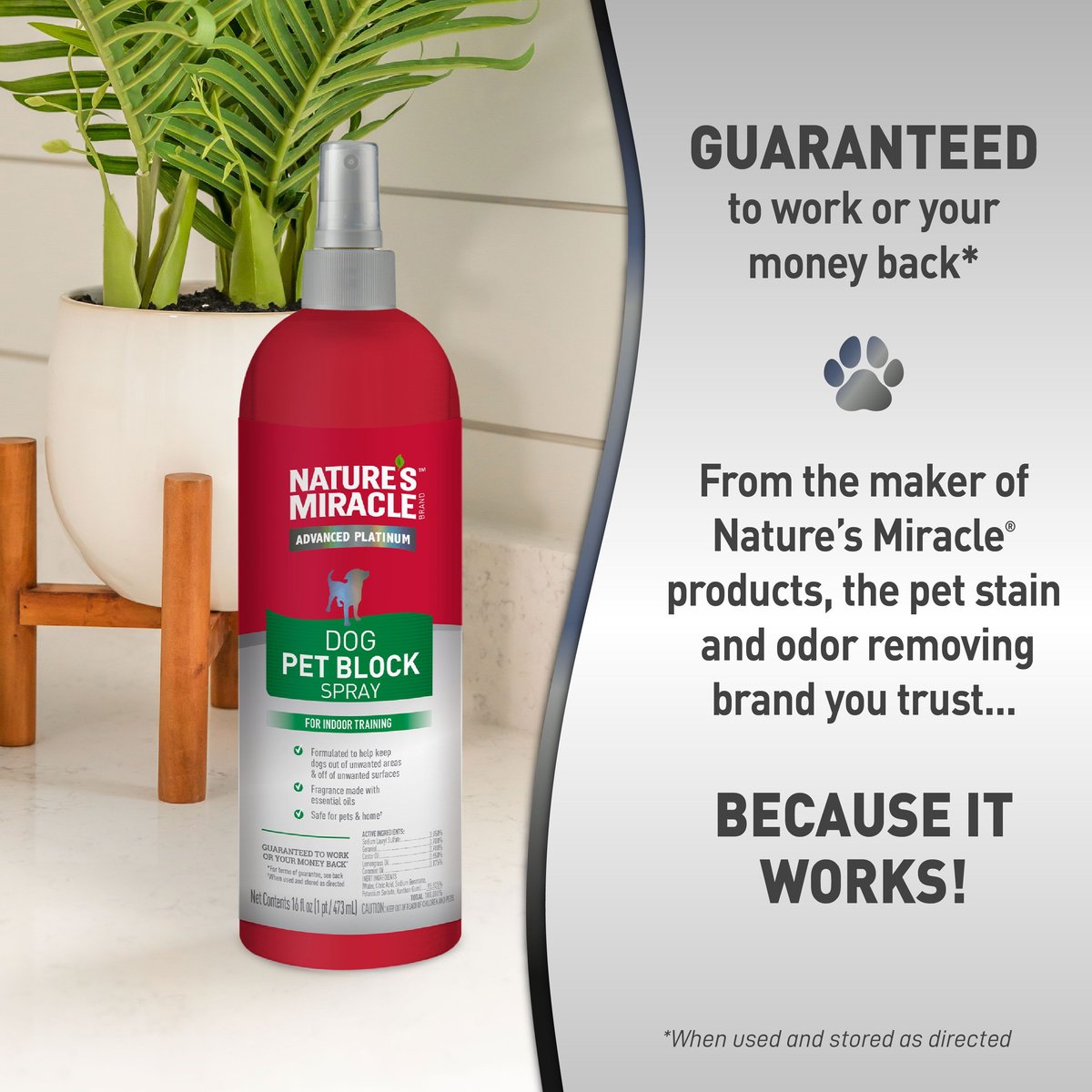 Nature's miracle pet clearance block