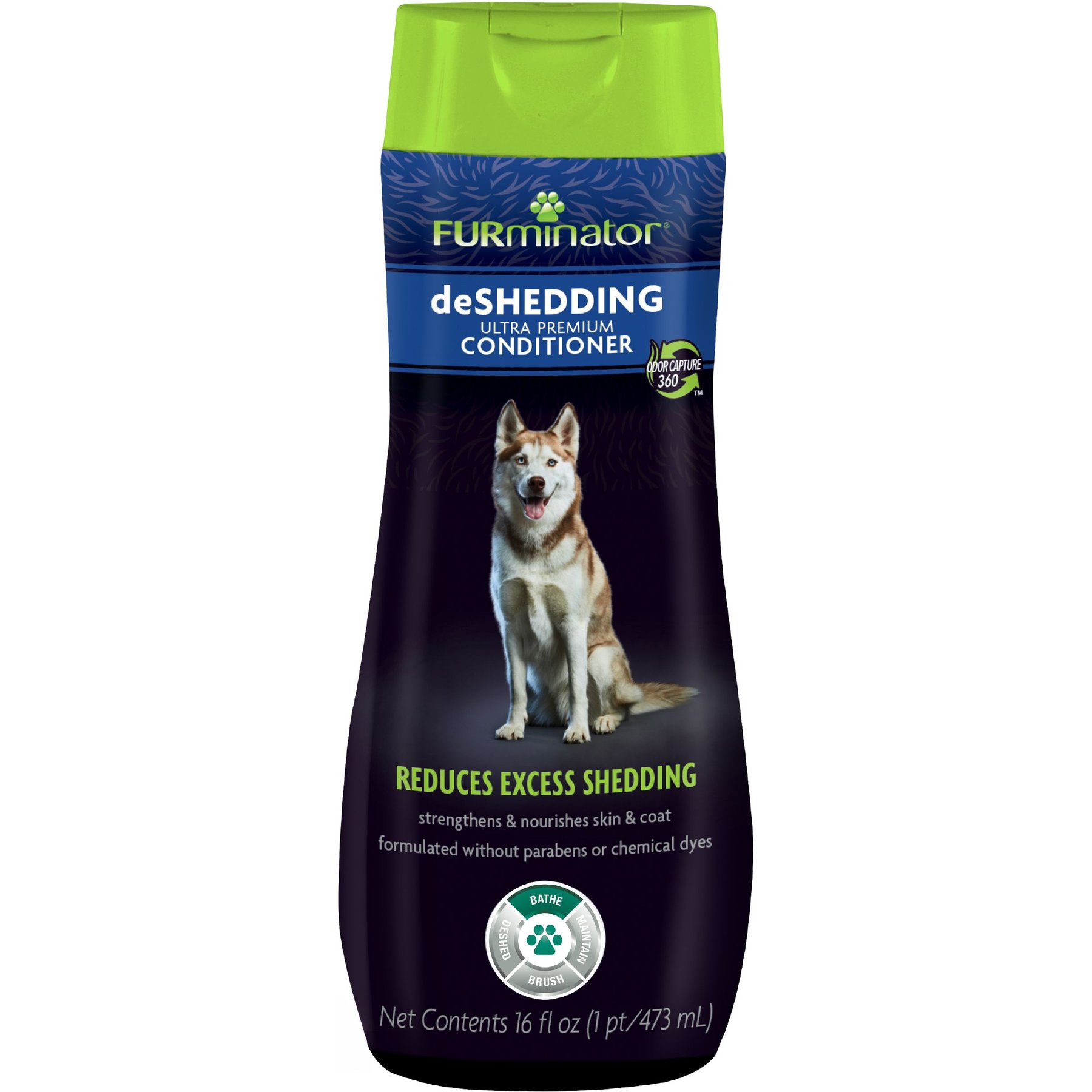 FURminator DeOdorizing Ultra Premium Shampoo for Dogs 16 oz Bottle – VIP  Pets