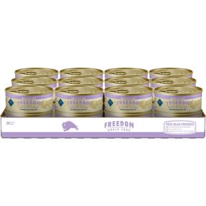 Blue Buffalo Freedom Indoor Adult Chicken Recipe Grain-Free Canned Cat Food, 5.5-oz, case of 24