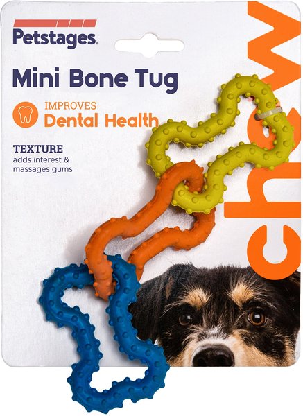 Petstages Mini Bone Tug Dog Chew Toy