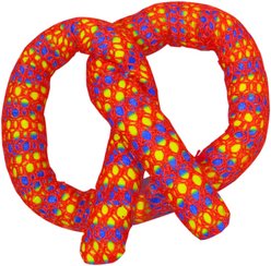 Catstages Plaque Away Pretzel Cat Toy with Catnip, Color Varies