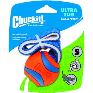 Chuckit! Ultra Tug Ball Tough Dog Toy, Small