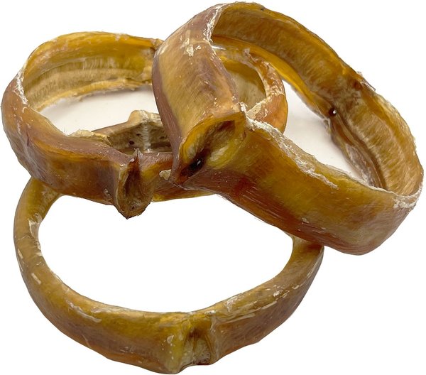 HOTSPOT PETS 4 to 5-in Beef Bully Rings Dog Treats