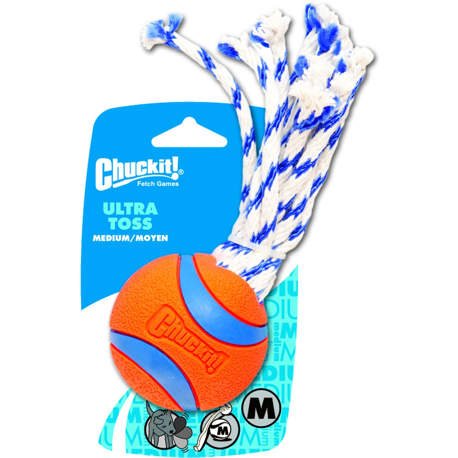 Chuckit! Ultra Toss Ball Tough Dog Toy