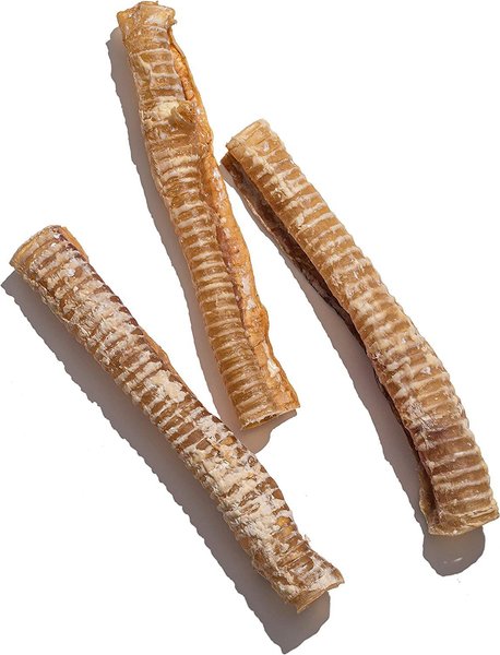 HOTSPOT PETS 12-inch Whole Beef Trachea Tubes Chews Dog Treats, 3 count slide 1 of 9