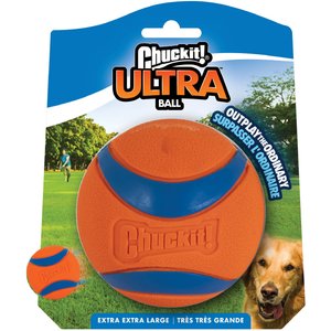 Chuckit! Ultra Rubber Ball Tough Dog Toy, XX-Large
