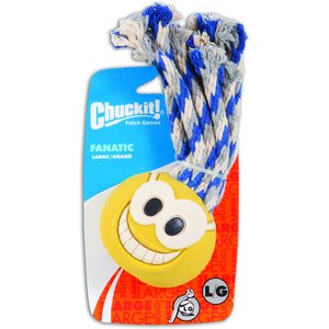 Chuckit! Fanatic Ball Dog Toy, Color Varies, Large