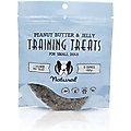 Natural Dog Company Peanut Butter & Jelly Flavored Chewy Training Dog Treats, 8-oz bag