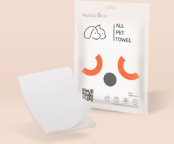 Snuggle & Go 100% Cotton Towel Dog, Cat & Small Pet Cleaner & Stain Remover, White, 5 count slide 2 of 4