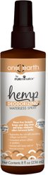 FURminator One Earth Hemp Hydrating Honey Scented Deodorizing Dog Spray, Orange, 8-oz spray