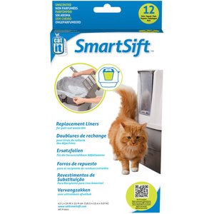 Catit Design SmartSift Biodegradable Replacement Liners, for cat pan base
