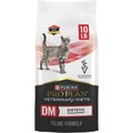 Purina Pro Plan Veterinary Diets DM Dietetic Management Dry Cat Food, 10-lb bag