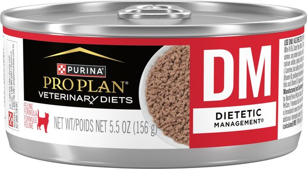 PURINA PRO PLAN VETERINARY DIETS DM Dietetic Management Wet Cat