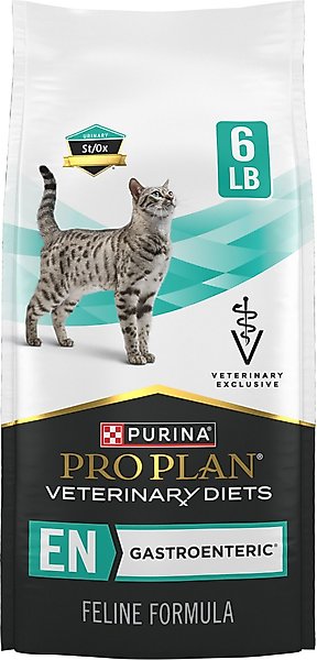 Purina Pro Plan Veterinary Diets EN Gastroenteric Dry Cat Food, 10-lb bag slide 1 of 10