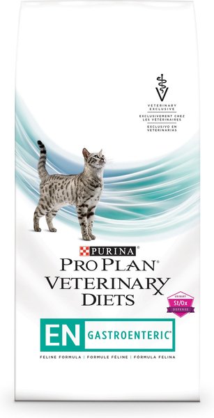 Purina Pro Plan Veterinary Diets EN Gastroenteric Dry Cat Food, 10-lb bag slide 1 of 10