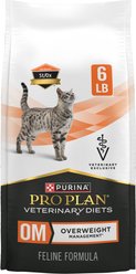 Purina Pro Plan Veterinary Diets OM Overweight Management Dry Cat Food, 6-lb bag