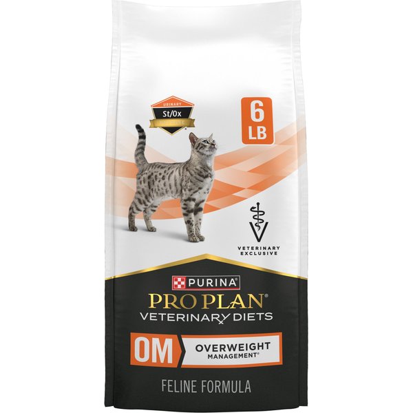 PURINA PRO PLAN VETERINARY DIETS UR St/Ox Urinary Dry Cat Food, 6lb