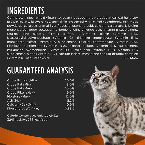 Purina cat food calories hotsell