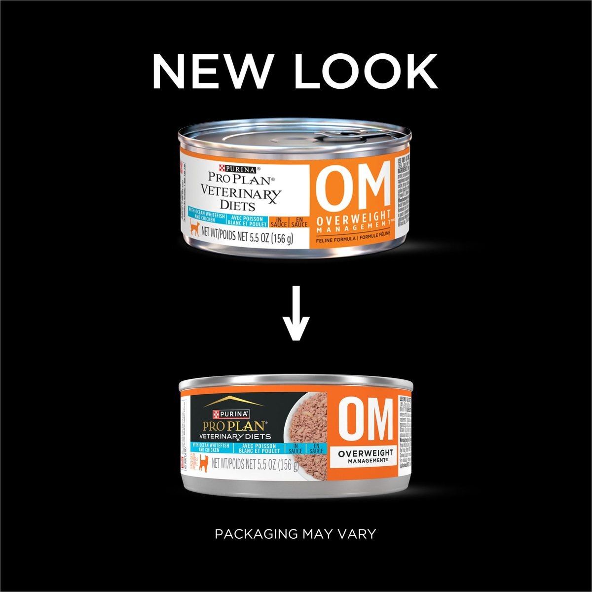 Purina Pro Plan Veterinary Diets OM Overweight Management Savory Selects Variety Pack Wet Cat Food