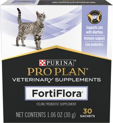 Purina Pro Plan Veterinary Diets FortiFlora Powder Digestive Supplement for Cats, 30 count slide 1 of 9