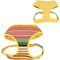Sublime Reversible Dog Harness, Sublime Stripe with Gold Plaid, XX-Small: 14-16-in chest