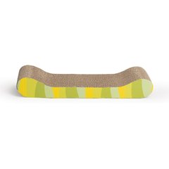 Catit Lounge Scratcher with Catnip, Jungle Stripes
