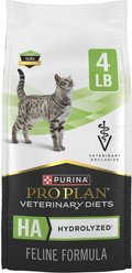 Purina Pro Plan Veterinary Diets HA Hydrolyzed Dry Cat Food, 4-lb bag slide 1 of 8