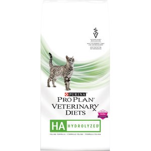 Purina Pro Plan Veterinary Diets HA Hydrolyzed Dry Cat Food, 4-lb bag