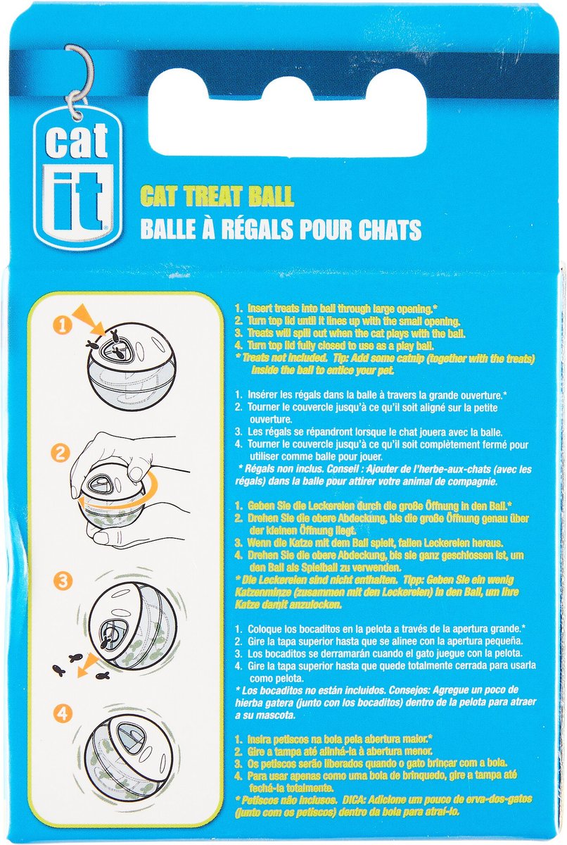 Catit treat hot sale ball