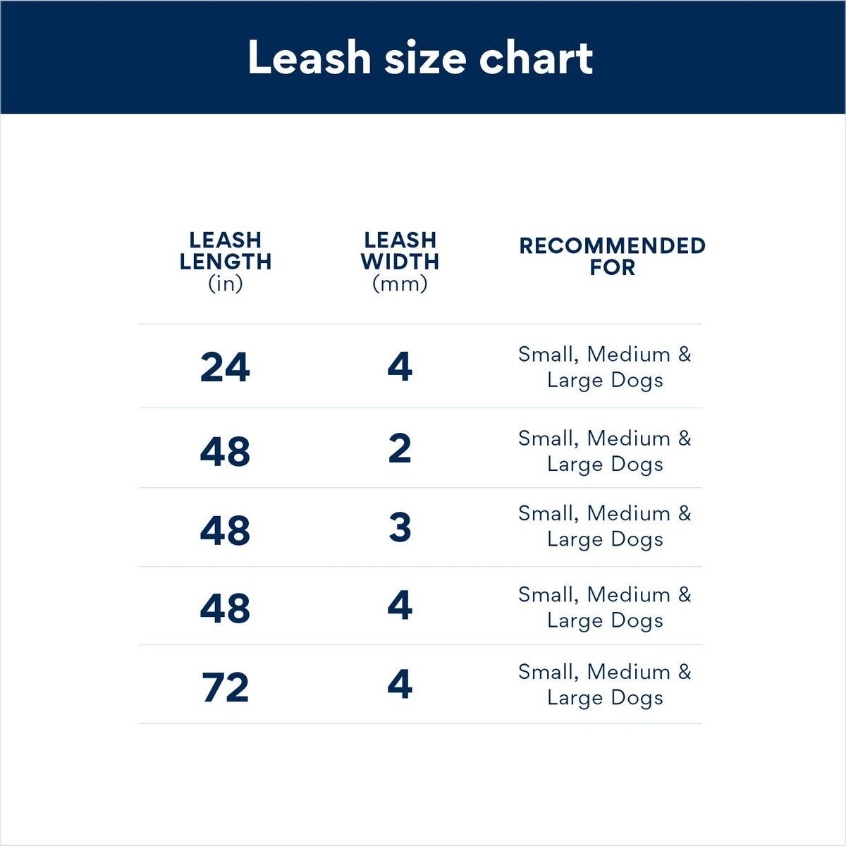 TITAN Nylon Handle Chain Dog Leash, Black, 6ft long, 4mm wide