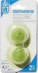 Catit Design Senses Circuit Motion Activated Illuminated Balls Cat Toy, 2 count slide 2 of 5