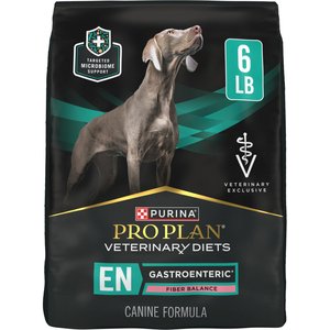 Purina Pro Plan Veterinary Diets EN Gastroenteric Fiber Balance Dry Dog Food, 6-lb bag