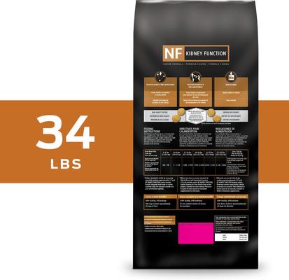 Show full view: Purina Pro Plan Veterinary Diets NF Kidney Function Dry Dog Food, 34-lb bag slide 3 of 13