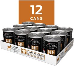 Purina Pro Plan Veterinary Diets NF Kidney Function Wet Dog Food, 13.3-oz, case of 12 slide 2 of 9