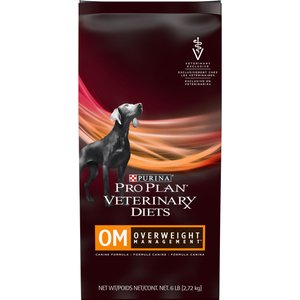 Purina Pro Plan Veterinary Diets OM Overweight Management Dry Dog Food, 6-lb bag