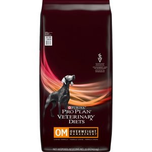 Purina Pro Plan Veterinary Diets OM Overweight Management Dry Dog Food, 32-lb bag