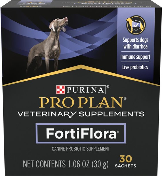 Purina Pro Plan Veterinary Diets FortiFlora Powder Digestive Supplement for Dogs, 30 count slide 1 of 11