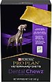 Purina Pro Plan Veterinary Diets Dental Chewz Dental Chew Dog Treats, 5-oz box