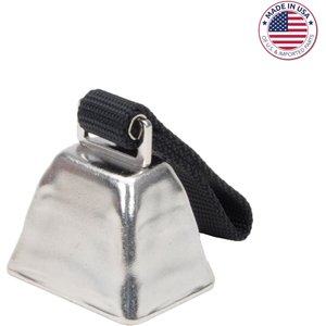 Water & Woods Nickel Dog Cow Bell, Large