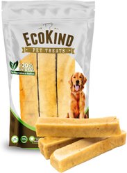 EcoKind Gold Peanut Butter Flavored Yak Chews Dog Treat, Large, 3 count